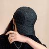 Breathable Fashion Women Hip Hop Korean Girls Flower Baseball Cap Lace Visors Cap Mesh Hat