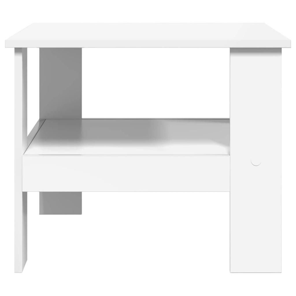 White Coffee Table 57 x 55 x 45 cm Engineered Wood