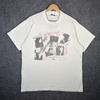 Vintage White Heart Shirt Mens Large White 80s 1989 Band Abstract Freedom Album Unisex T-Shirt
