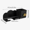 Hair Dryer Holder Wall Mounted Hair Straightener Dryer Stand Bathroom Organizer Shelves Washroom Organization Shelves