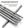 Plum Blossom S2 Magnetic Flower Shape Hex Socket Bit Set for Electric Screwdrivers & Drills