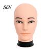 Cosmetology Practice Head Bald Mannequin Head, Male/Female Hair Model, Professional Large Circumference Model for Wig Making, Hat Glasses Display,