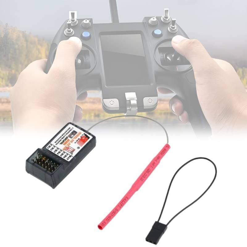 Advanced Flysky Fs-r6b 6-channel 2.4g Receiver For Remote Control Aircraft