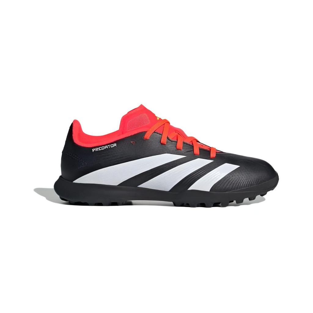 New adidas Predator 24 League Turf Core Black Cloud White Solar Red GS IG5442