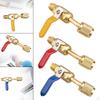 Air Conditioner 1/4 Male Safety Adapter Liquid Valve Connector Filling