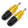 Aluminum Muffler Slider Exhaust Pipe Slider 2pcs for Kawasaki Kawasaki Z1000 Z1000SX 2010-2019