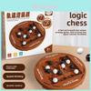 Logic Track Chess Toy For Kids Indoor Outdoor Brain Teaser Double Player Interactive Game