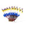 Indian Headdress Artificial Feather Chief Hat Photo Prop Role Play Dress Costume Accessories Fancy