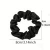5-piece set of simple solid color satin headband, gentle and non damaging to hair, suitable for daily wear or activity use