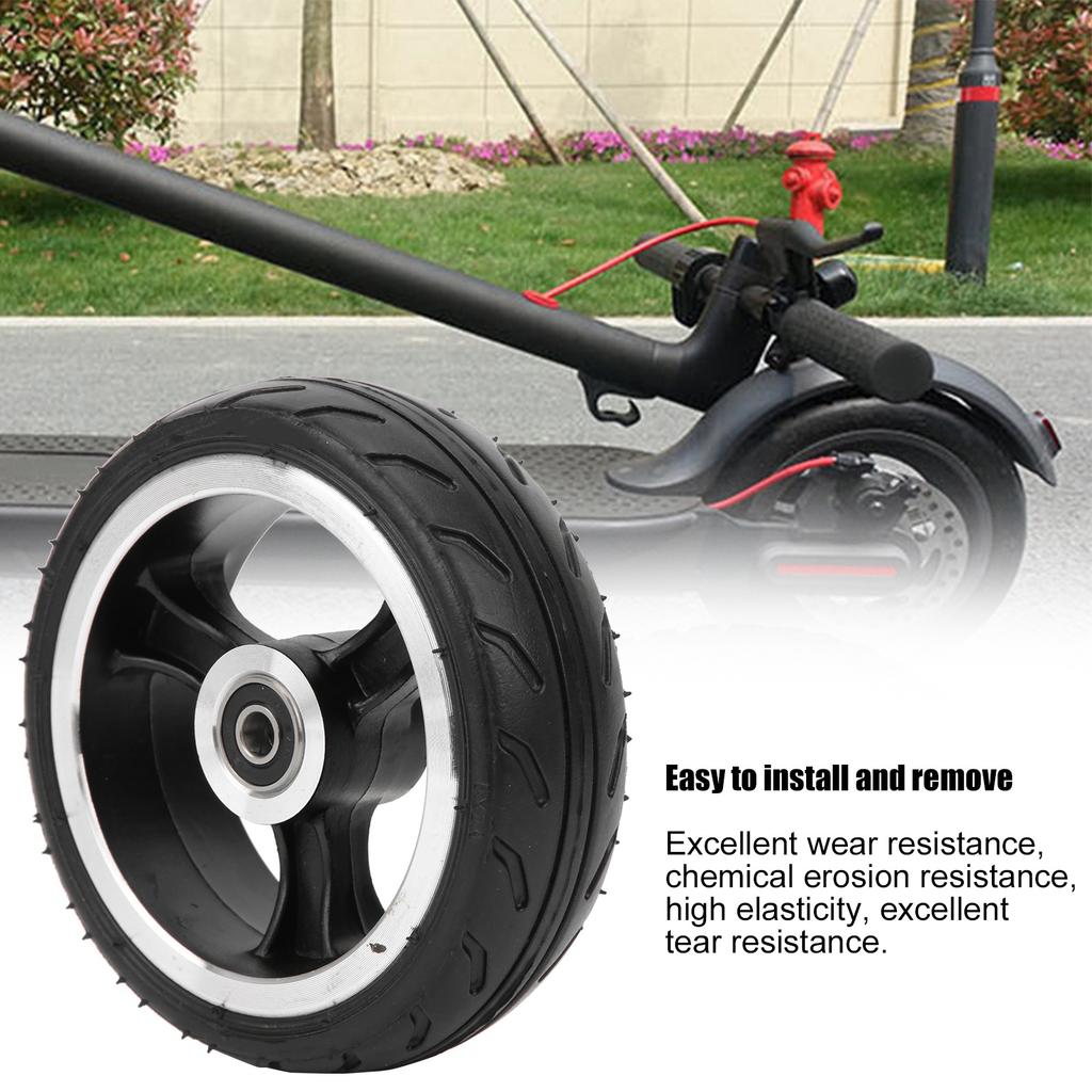 5.5in Electric Scooter Wheel AntiSkid Durable Solid Rear Tire Electric Scooter for Xiaomi