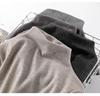 Women's Cashmere-Feel Thick Warm Half-High Neck Base Layer Top - Slim Fit for Autumn/Winter