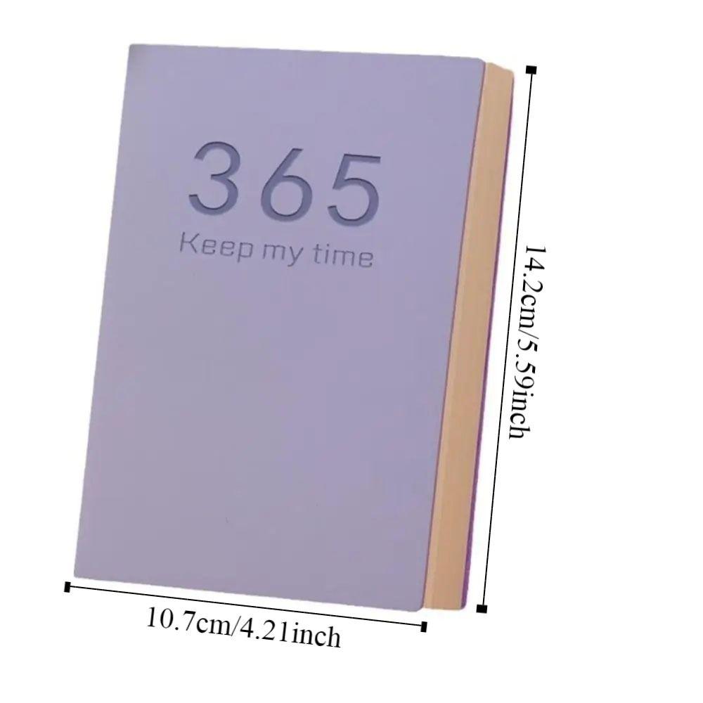 Versatile Agenda Book 365 Days Weekly Planner Notebook Mini Notebook Calendar  Students