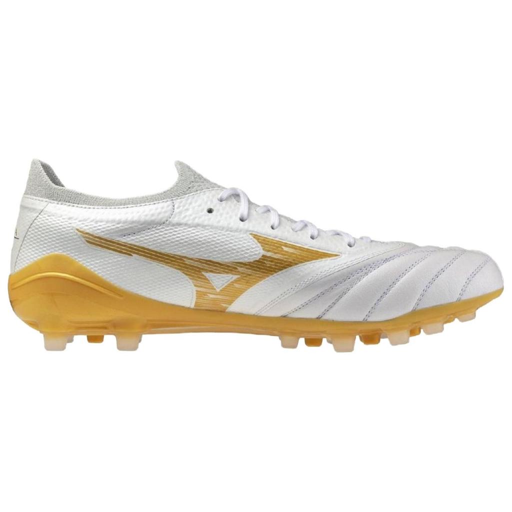 Mizuno MORELIA NEO IV B ELITE Soccer Shoes Unisex White Gold P1GA264350