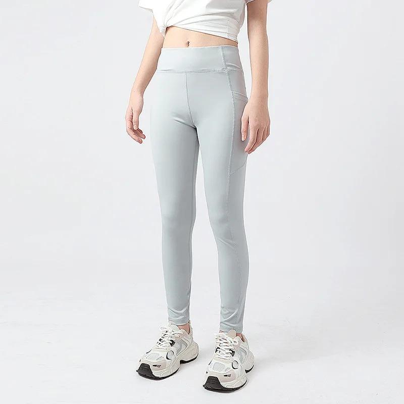 Leggings de verano para adolescentes, pantalones de yoga deportivos, finos e informales, que combinan con todo, mallas para niños, pantalones antimosquitos de secado rápido