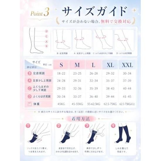 Daily WearUnisex MEDIKEN Compression Socks General Medical Device Elastic Stockings Supervised Physiotherapists Beautiful Legs Graduated Pressure