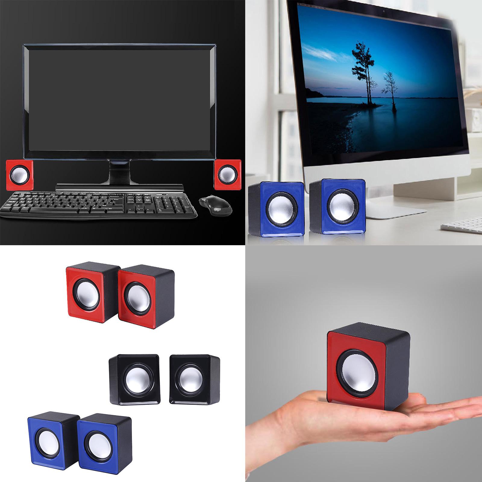 

1 пара USB ноутбук компьютер, настольный компьютер богатое качество звука легко n частота 20 Гц-20 кГц A