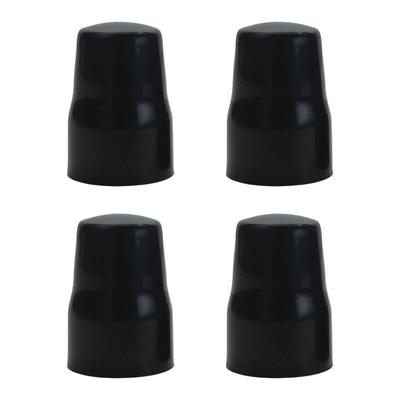 4 Stuks Radiatorventielkappen Drukpasvorm Plastic Radiatorkappen Decoratieve Afdekking voor Radiatorbuis Verwarmingbuis Eenvoudig te Gebruiken