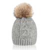 Hat Women's Winter European and American Trendy Versatile Knitted Hat Cute Hairball Outside Warm Ear Protection Ins Fashion Wool Hat