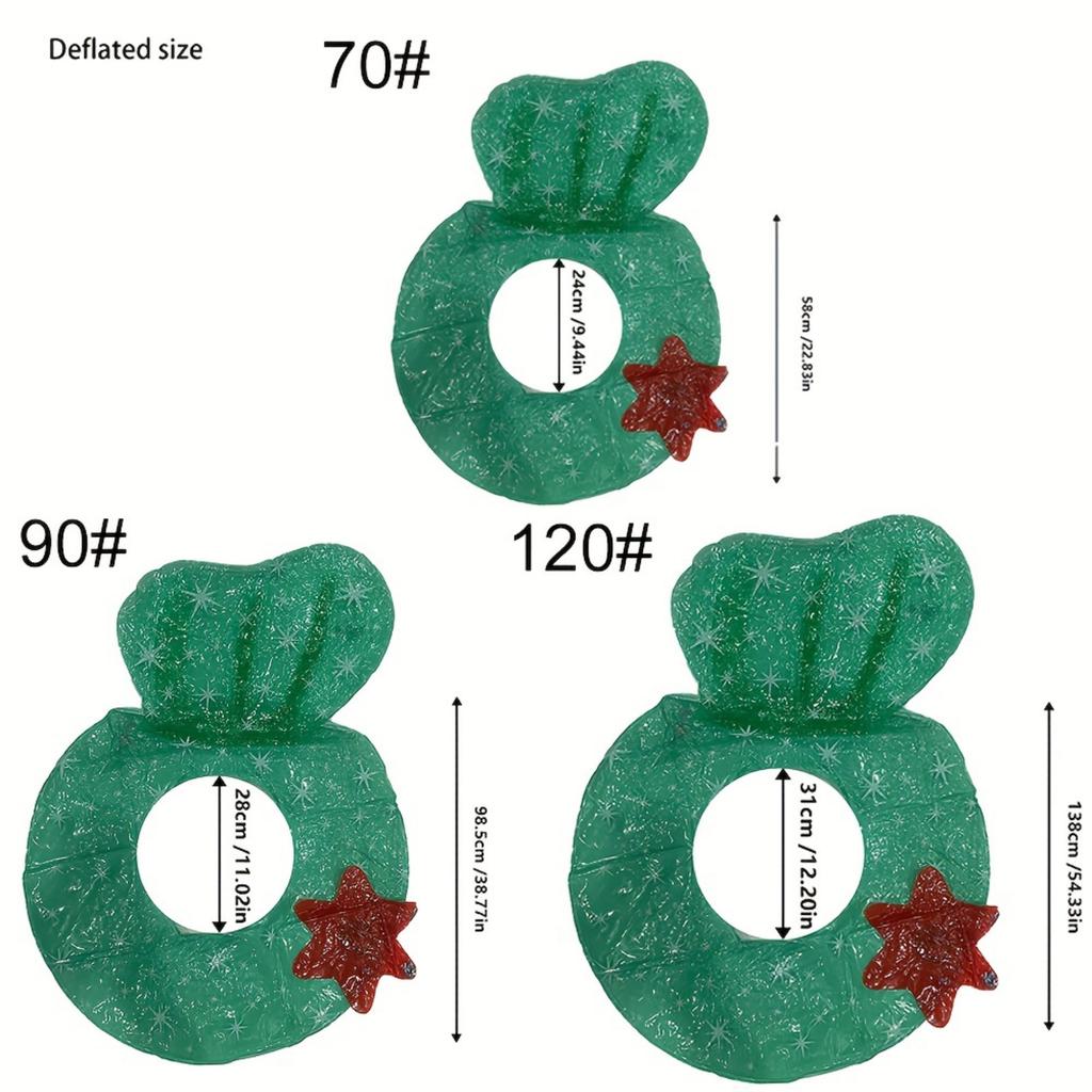 Creative Inflatable Starfish Swimming Ring, Cute Floating Ring Pool Float For Sunbathing And Swimming