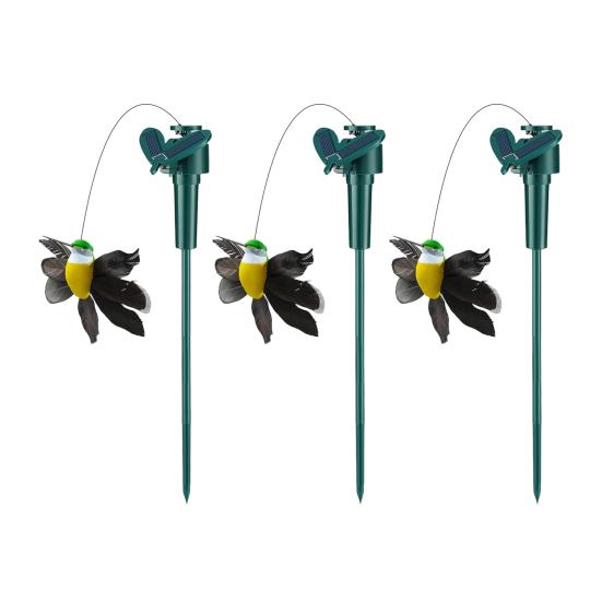 Paletti solari da giardino a forma di libellula svolazzante, libellula mobile volante, paletto decorativo impermeabile per giardino di casa, vialetto, paesaggio