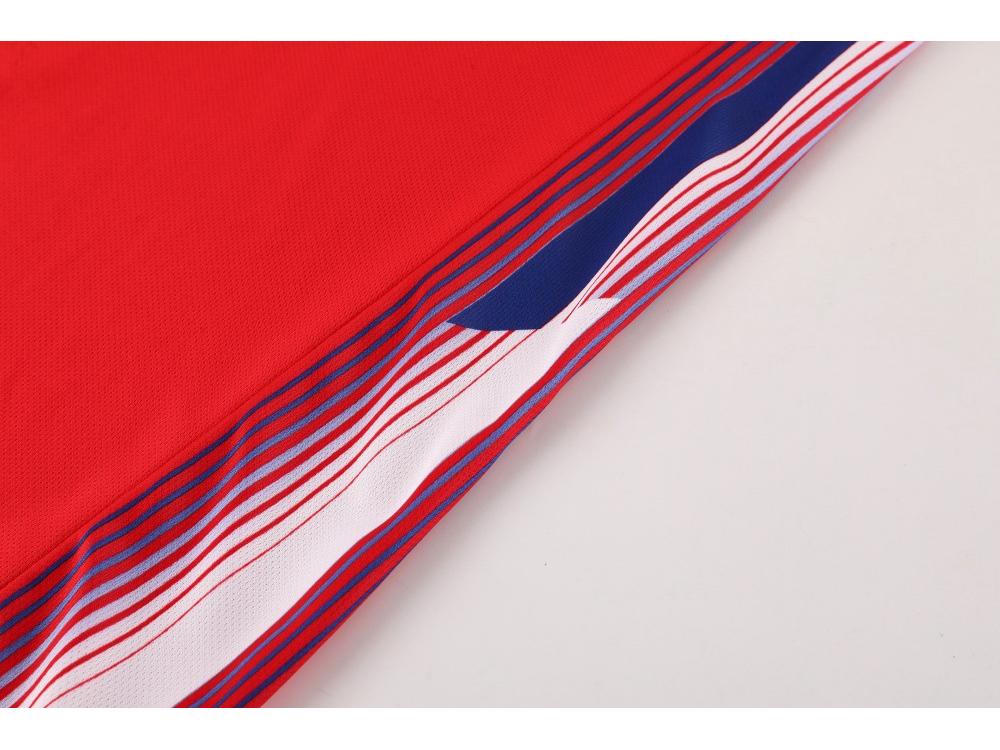 Maillot d'entraînement de football à manches courtes et séchage rapide pour hommes, étudiants et enfants