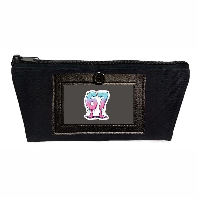 Six Seven 67 Kids' Pencil Case - Large, Medium, Small Stationery Bag for Boys and Girls, Office Storage Organizer.