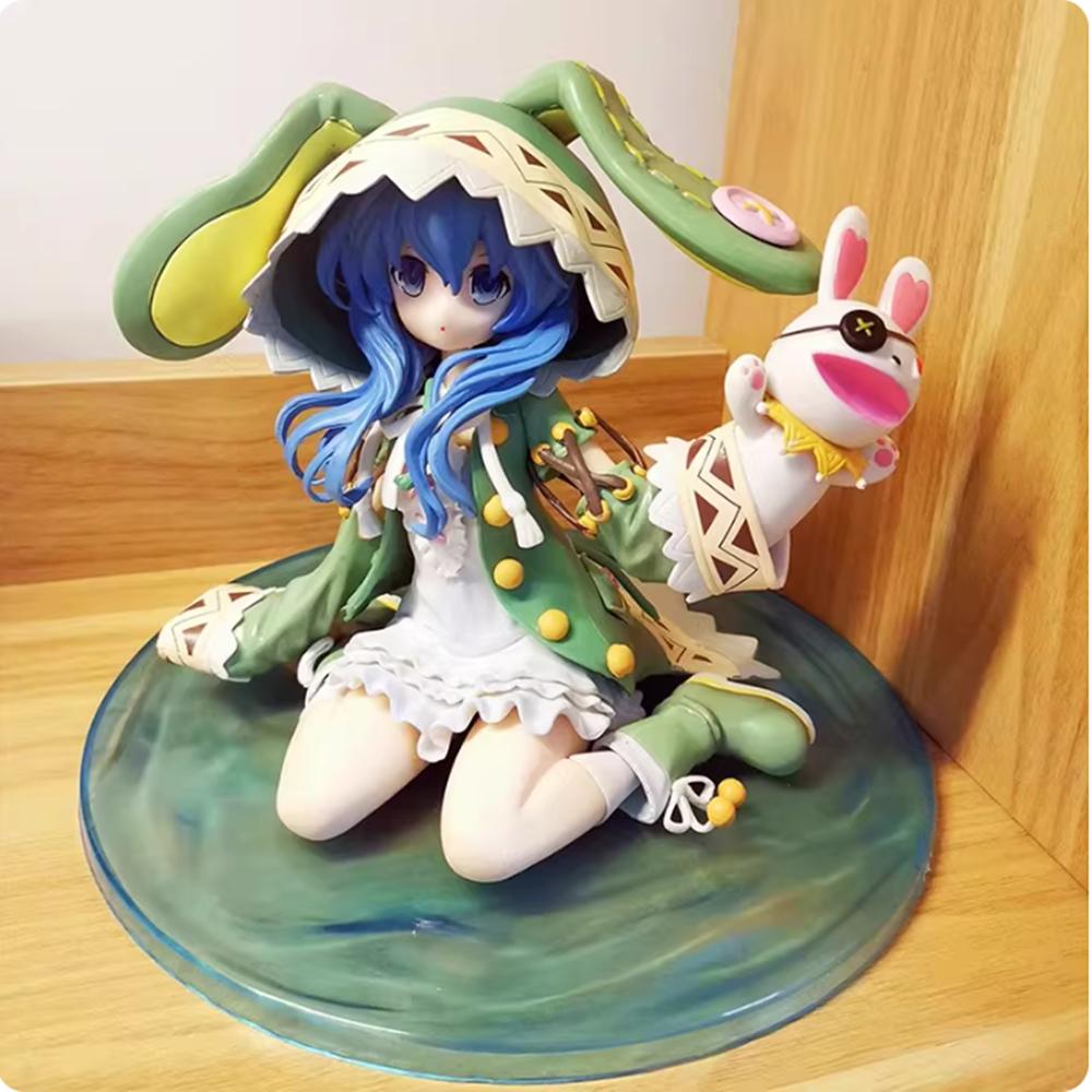 

Date A Live Anime Figure Himekawa Yoshino Model Dolls Figurine Kneeling Green Rabbit Action Figures Collectible Decor Toys Gifts without box