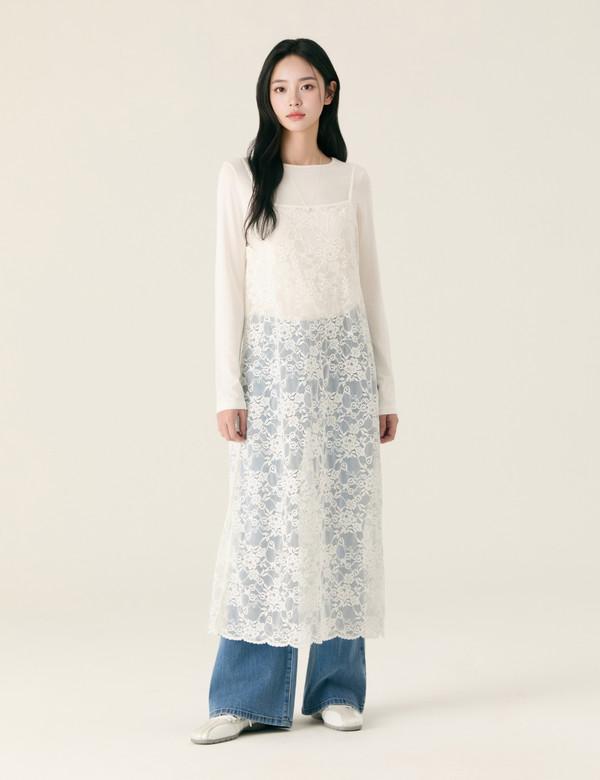 Roem Lace Layered Dress_Rmowg23Rt1