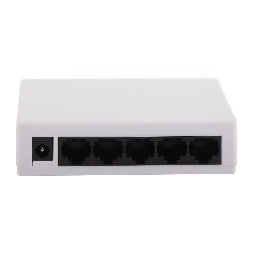 5 Port 10100Mbps Ethernet Switch Plug and Play Unmanaged Home Network Switch Hub Office Ethernet