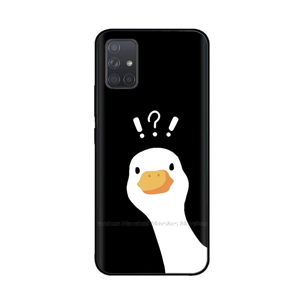 Cute Case For Samsung Galaxy A71 A51 Soft Smooth Liquid Silicone Full Protection Cover For Samsung Galaxy A51 Cases A 51 A 71