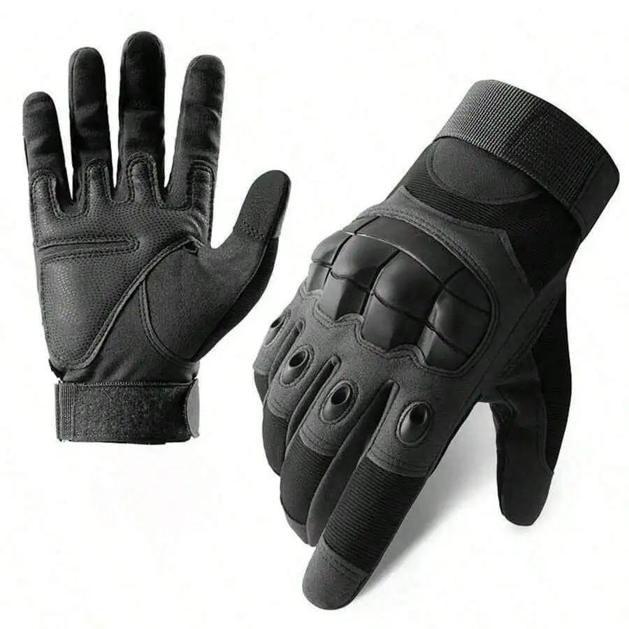 Motorcykelhandskar Pekskärm Motorcykelkörhandskar Sommar Andningsbara Motohandskar Helfinger Motocross Guantes Handskar