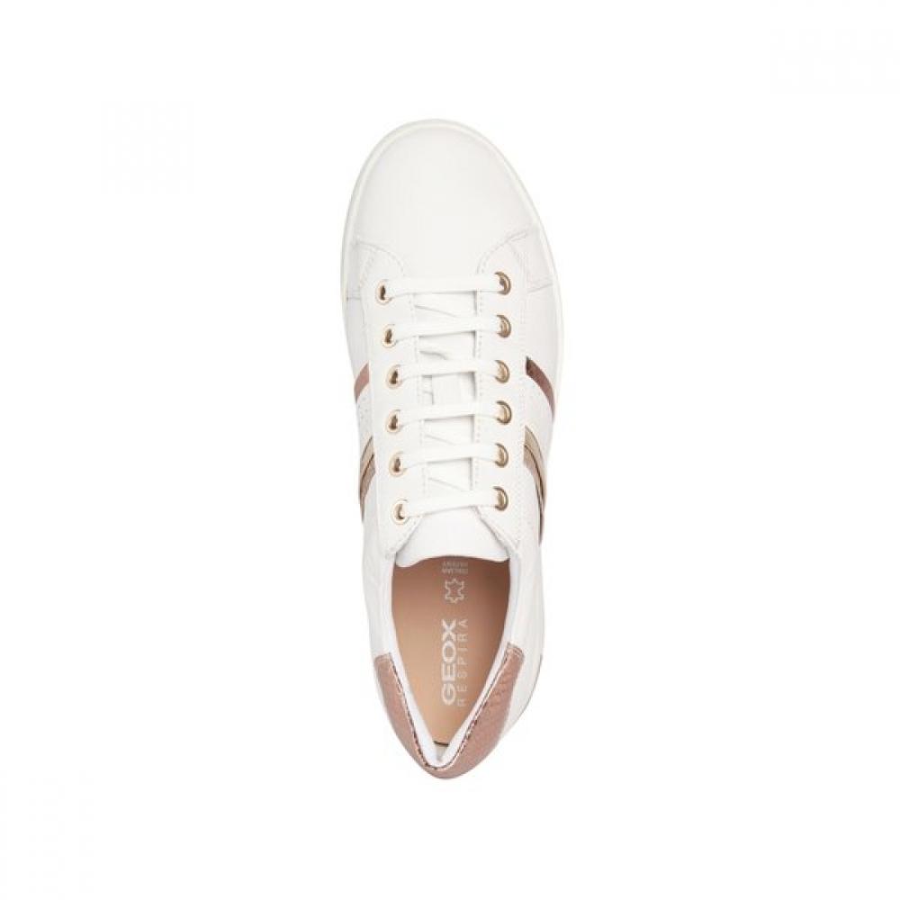 Geox Women S Comfort Daily SneakerS w1x351b3S93 White Gold