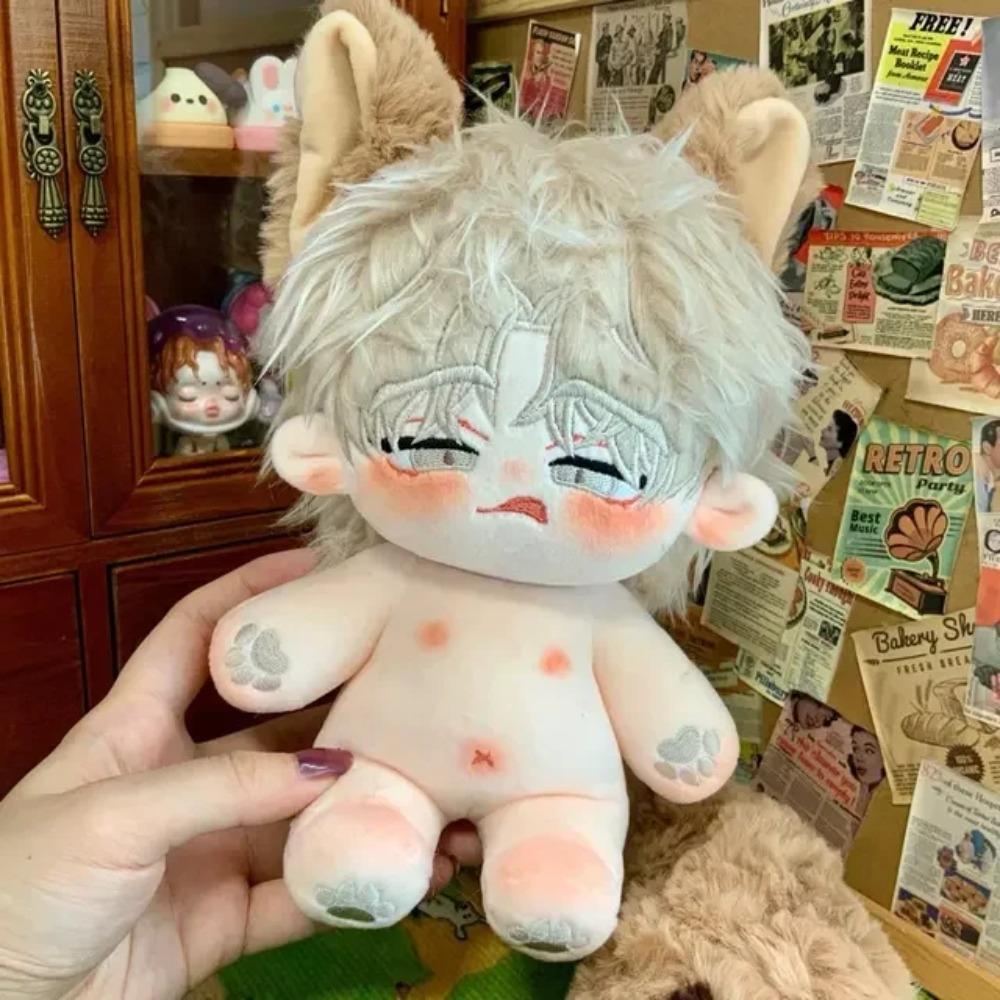 

20см Корейская BL Манхва Куклы Низкий Прилив в Сумерках Ыйхён Тэджу Плюшевая Голая Кукла Соя Мультяшные Куклы Игрушки Хлопковая Набивная Кукла Рождество no skeleton