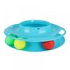 Cat Toy Roller 3-Level Turntable Cat Toy Balls with Colorful Balls Interactive Kitten Fun Mental Physical Exercise Puzzle Toys