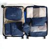 Organizer cases for suitcases for clothes, underwear, cosmetics, 7 pieces