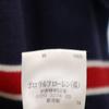 Polo by Ralph Lauren border Short sleeve Polo shirt M Navy system Men's Used