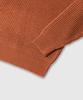 LEMAIN SECOND Oversized Voluminous Washable Crew Neck Hazzi Knit [Brick]