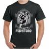 The Art of Fighting. MMA Muay Thai Kick Boxing Martial Arts T-Shirt 100% Cotton O-Neck Summer Short Sleeve Casual Mens T-shirt