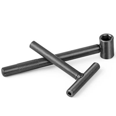 2Pcs/Set 3/3.5/4/9/10mm Motorcycle Valve Tappet Adjustment Kit Carbon Steel Square Hexagon Socket Wrench T Spanner