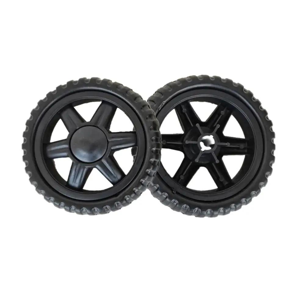 Portable Flexible Shopping Cart Wheels Replacement Anti Slip Tire Wheel Wear-resistant Wheelchair Caster Portable
