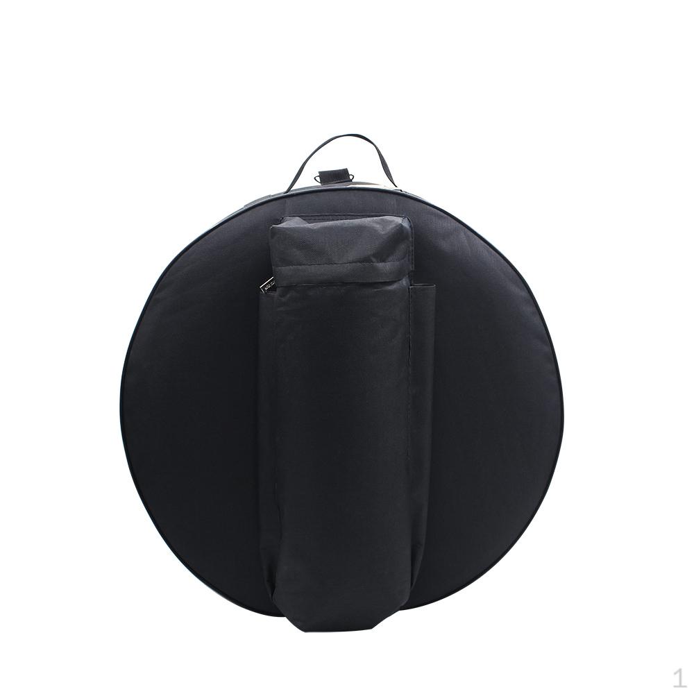 Black Oxford Cloth Snare Drum Bag for 14 with Adjustable Straps