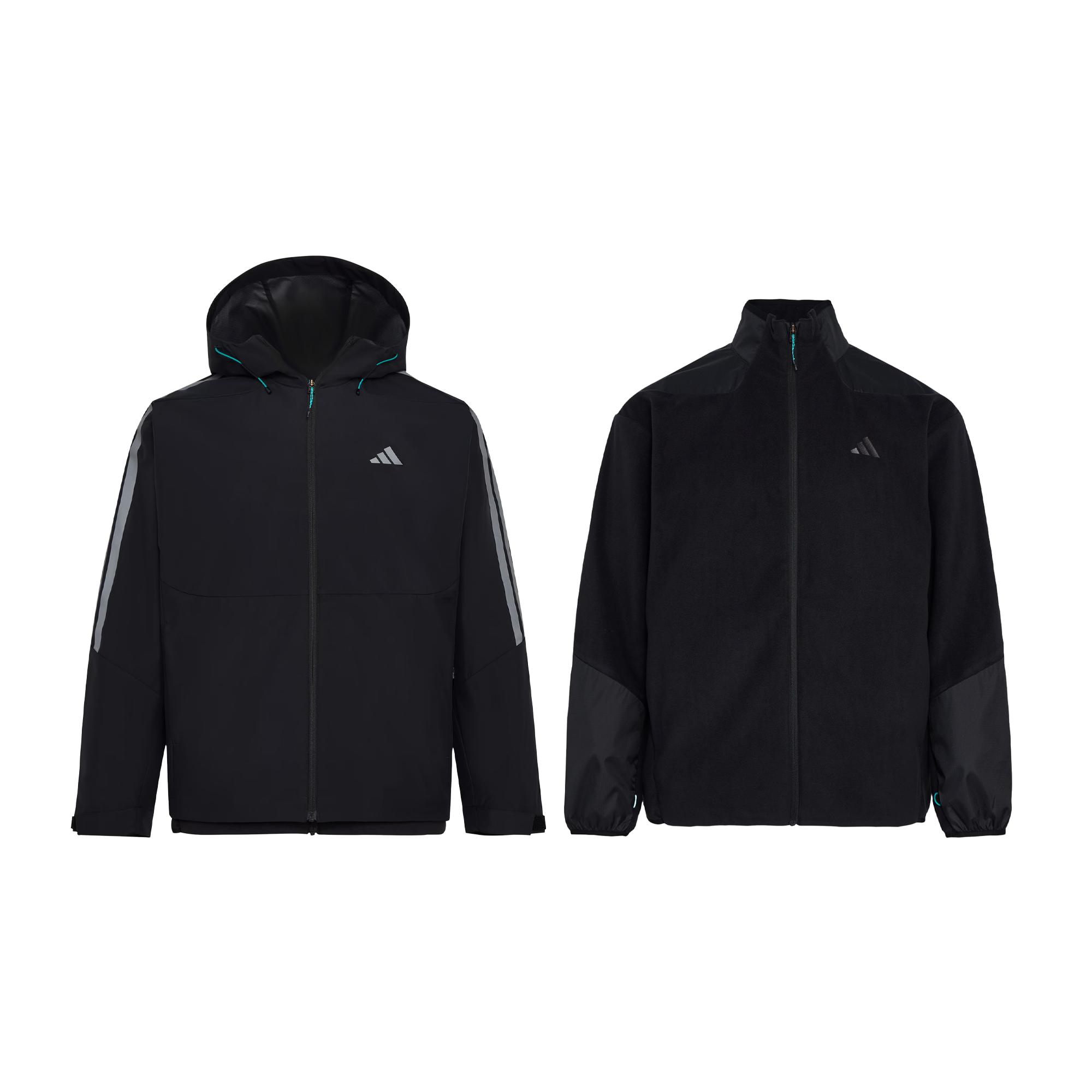 Adidas DWR Jackets Men s Black Hooded Moderate Other KW4765 3XL