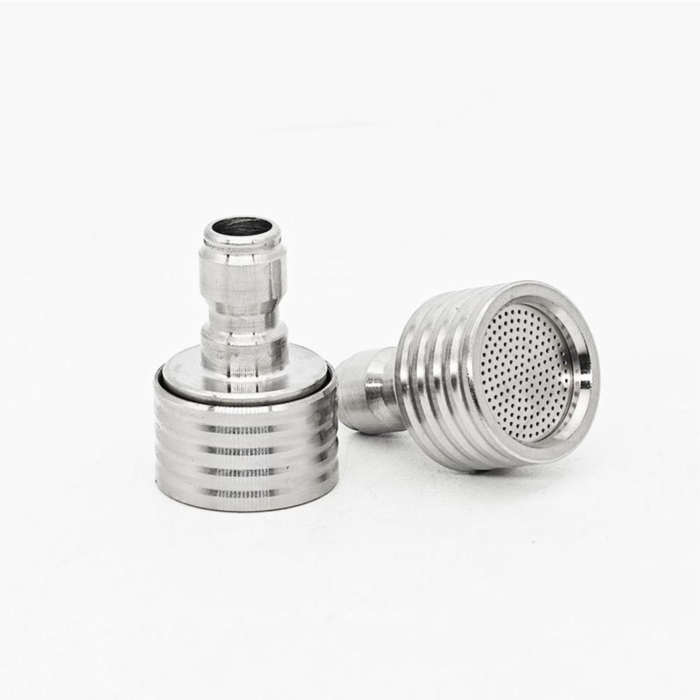 Steel Nozzle Small Showerhead Quick Connection Design
