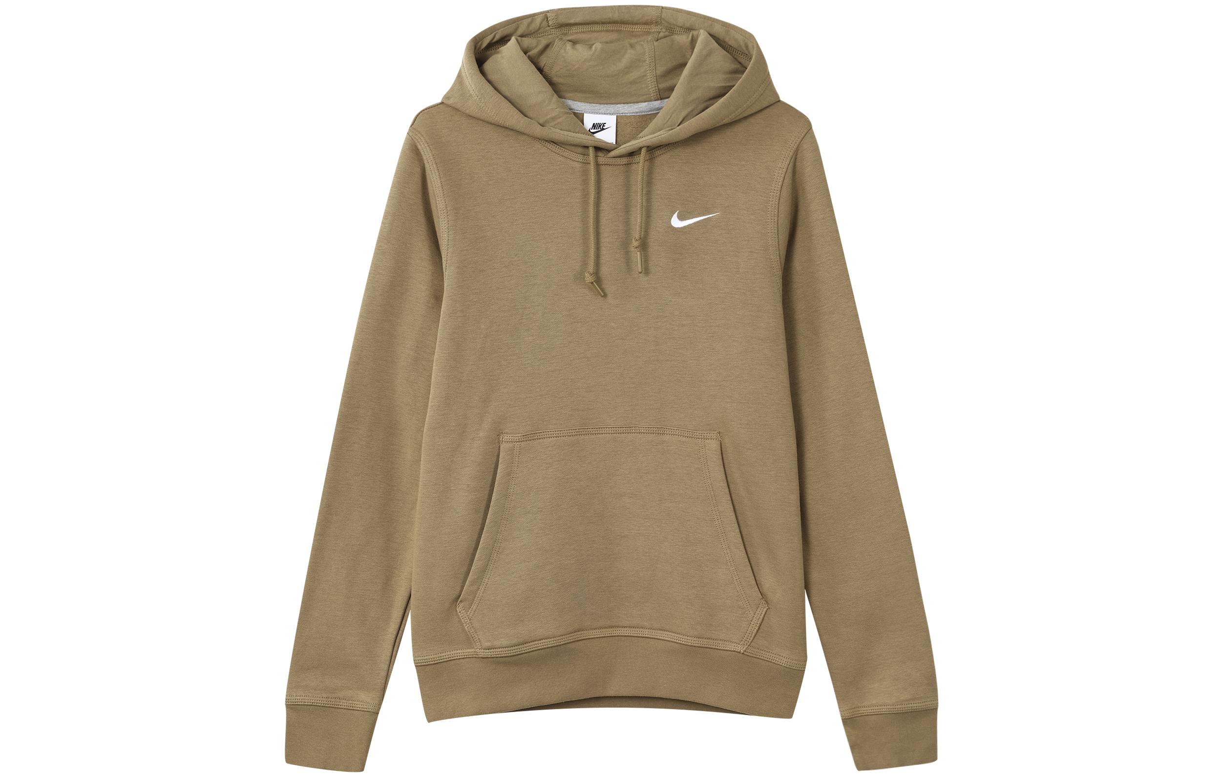 Nike Sweatshirts Men s Brown Hooded Thickened Regular 916271-258 S