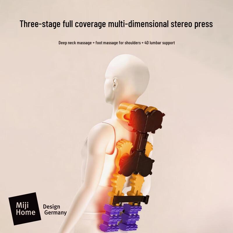 MIJI MD-W0303 Back and Waist Massager CN plug (adapter included)