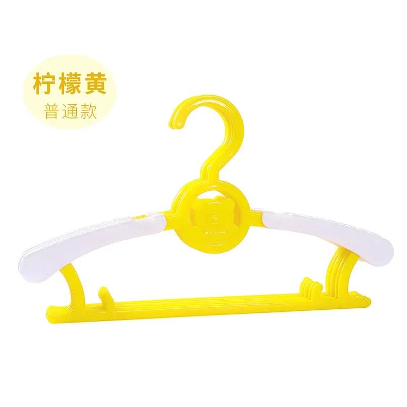 5pcs Baby Clothes Hanger Flexible Racks Plastic Clothing Display Kids Hangers Unmarked Children Coats Hanger Organizer