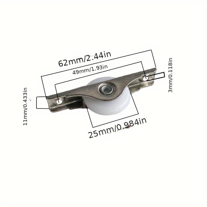 Sliding Door and Window Wheel Accessories: Bearings, Pulleys, Positioning Wheels, Floor, Concave, and Cabinet Door Wheels.