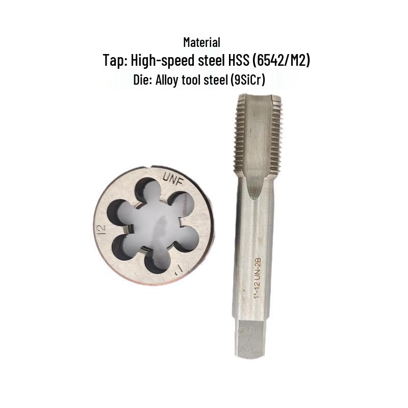 Tap and Die Set: Multi-Size Manual 1/4 To 1-inch