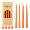 Wedding Pillar Candles 10-Inch Morandi Muted Color Smokeless Unscented Soy Wax Handmade for Bars Weddings Ceremony Centerpiece