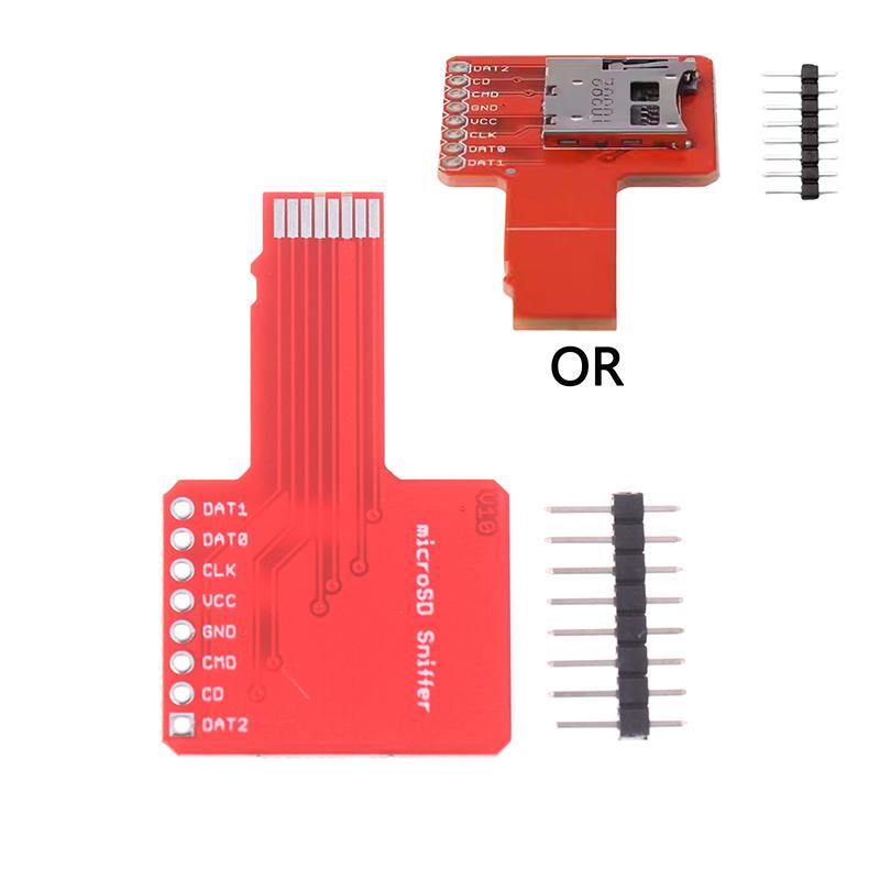 

1 Set High Quality Universal Microsd Sniffe For Tf Card Adapter Plate Compatible For Aiduino Diy Accessories